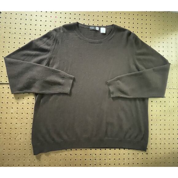 Saks Fifth Avenue Modern 100% Pure Cashmere Sweater Deep Purple Size 3X Women - Picture 2 of 8